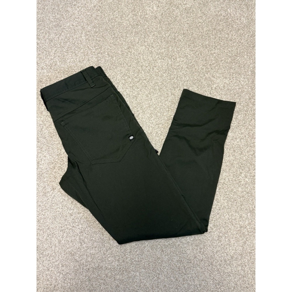 686 Everywhere Pants Mens 30x30 Green Slim‎ Fit Hiking Climbing Outdoor Stretch
